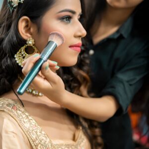 Bridal makeup, Hair, Saree