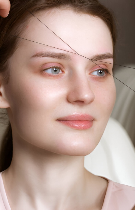 Forehead Threading